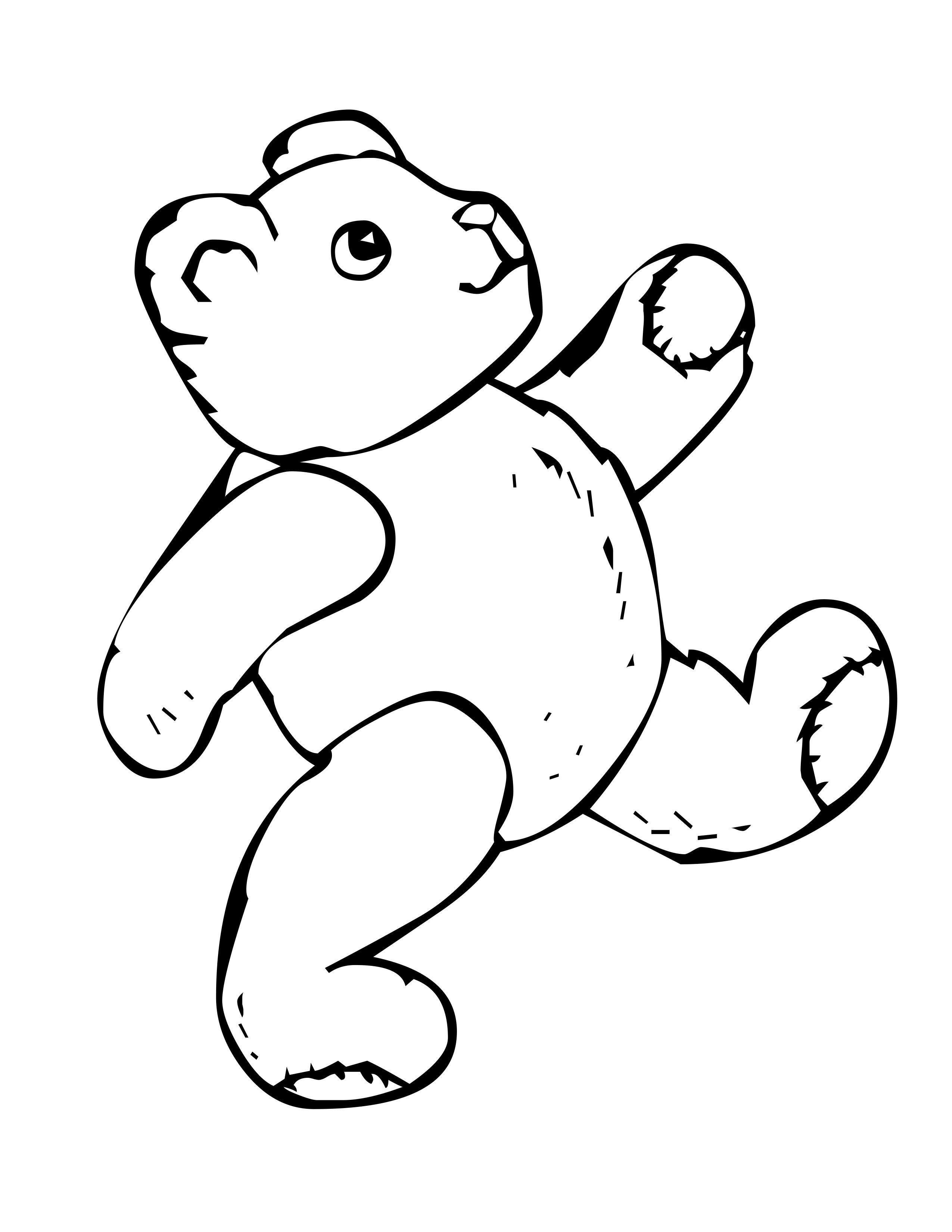Printable Bear Coloring Pages For Kids Coloring Pages